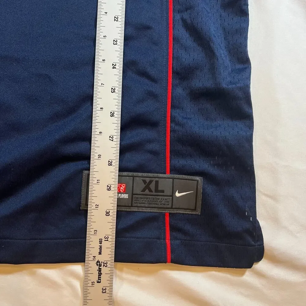 Nike Rob Gronkowski #87 New England Patriots Men's XL On Field Jersey Navy